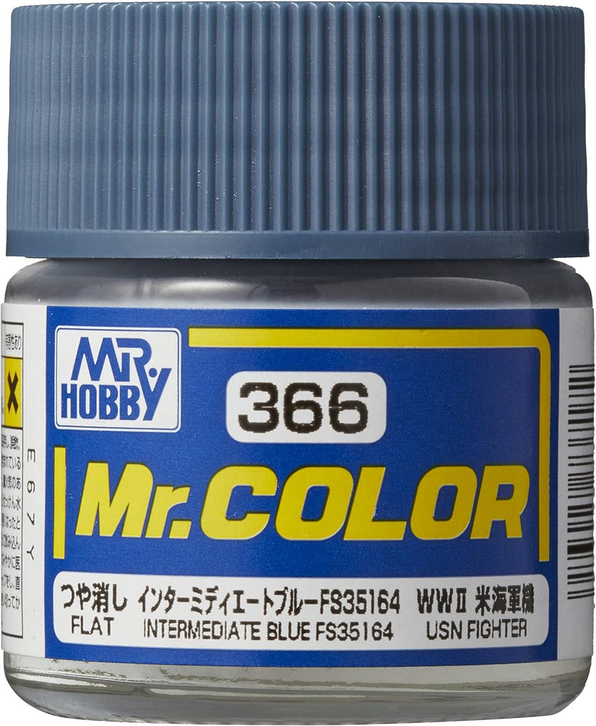 Mr Hobby - C128 - Mr Color Intermediate Blue FS35164 Flat - 10ml