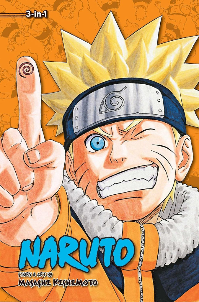 Naruto, Volume 22, 23 & 24 (3-In-1 Edition)