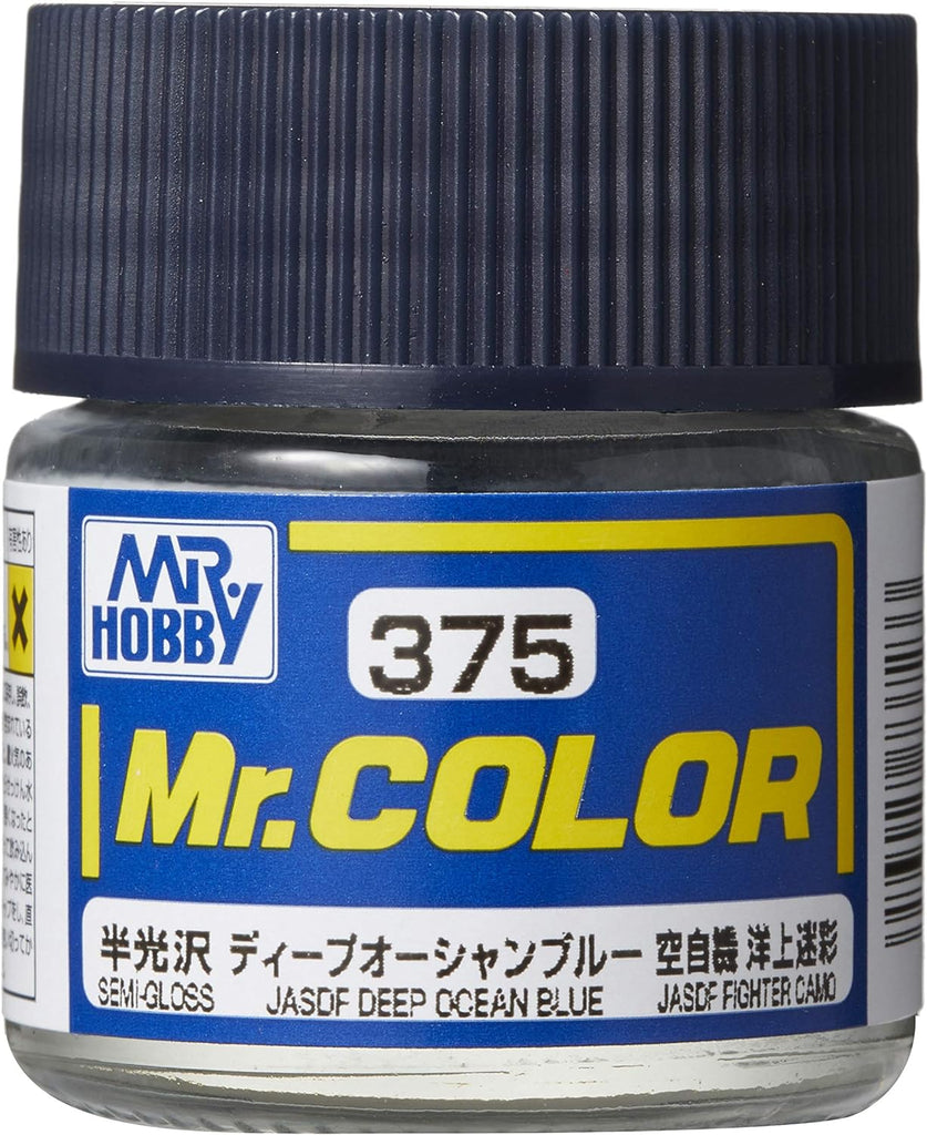 Mr Hobby - C375 - Mr Color JASDF Deep Ocean Blue Semi Gloss - 10ml