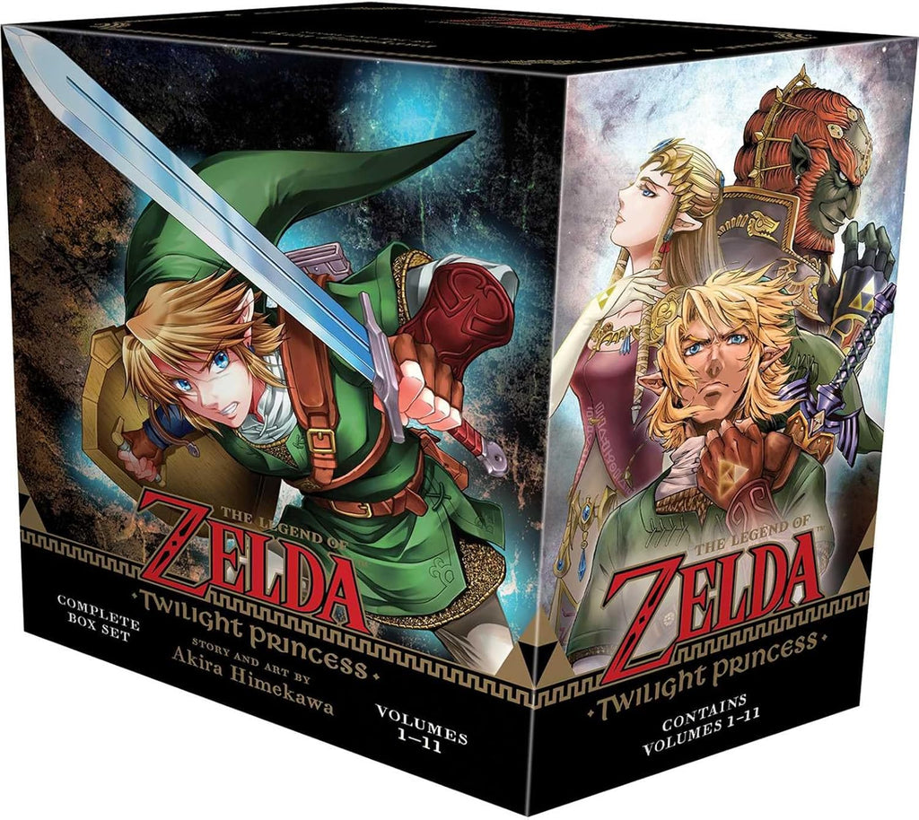 Legend of Zelda: Twilight Princess Complete Box Set: Includes Vol 1-11 with premium