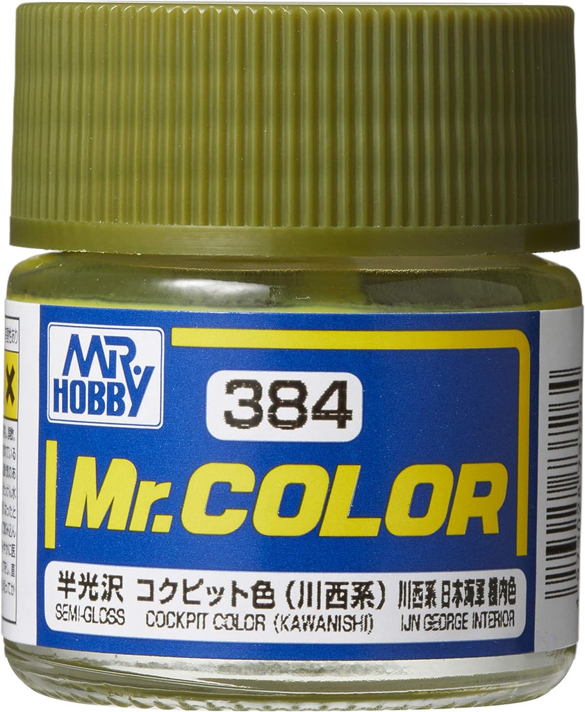 Mr Hobby - C384 - Mr Color Cockpi Color (Kawanishi) Semi Gloss - 10ml