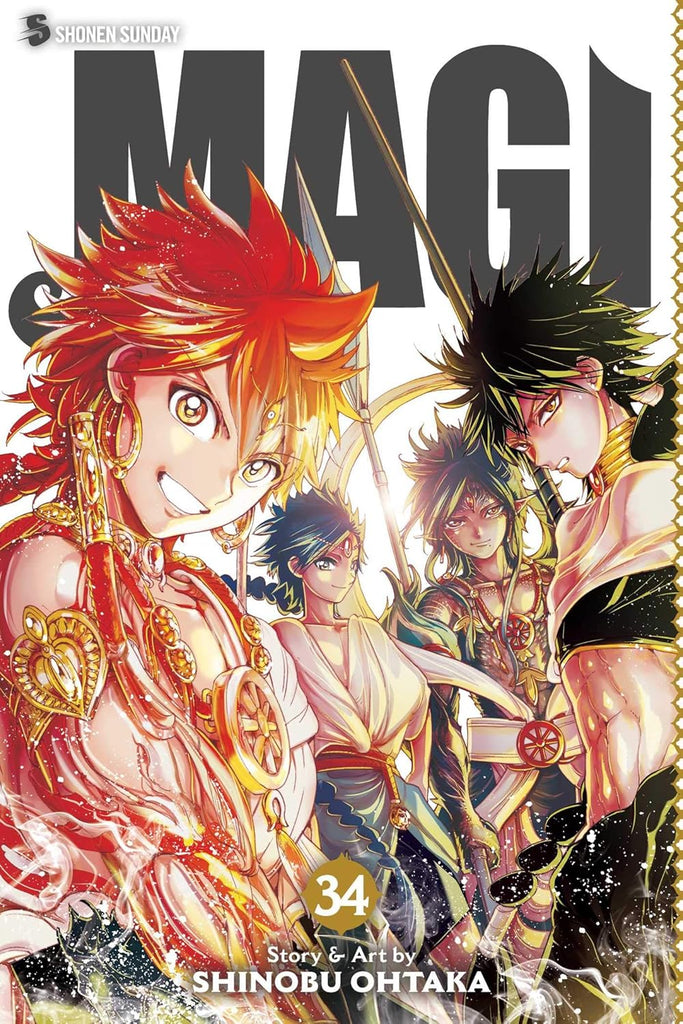 Magi The Labyrinth of Magic, Vol. 34
