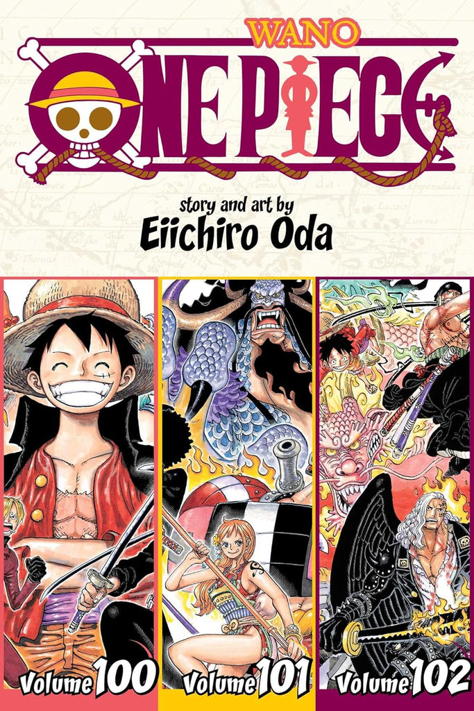 One Piece Vol. 100, 101 & 102 Wano (Omnibus Edition Vol. 34)