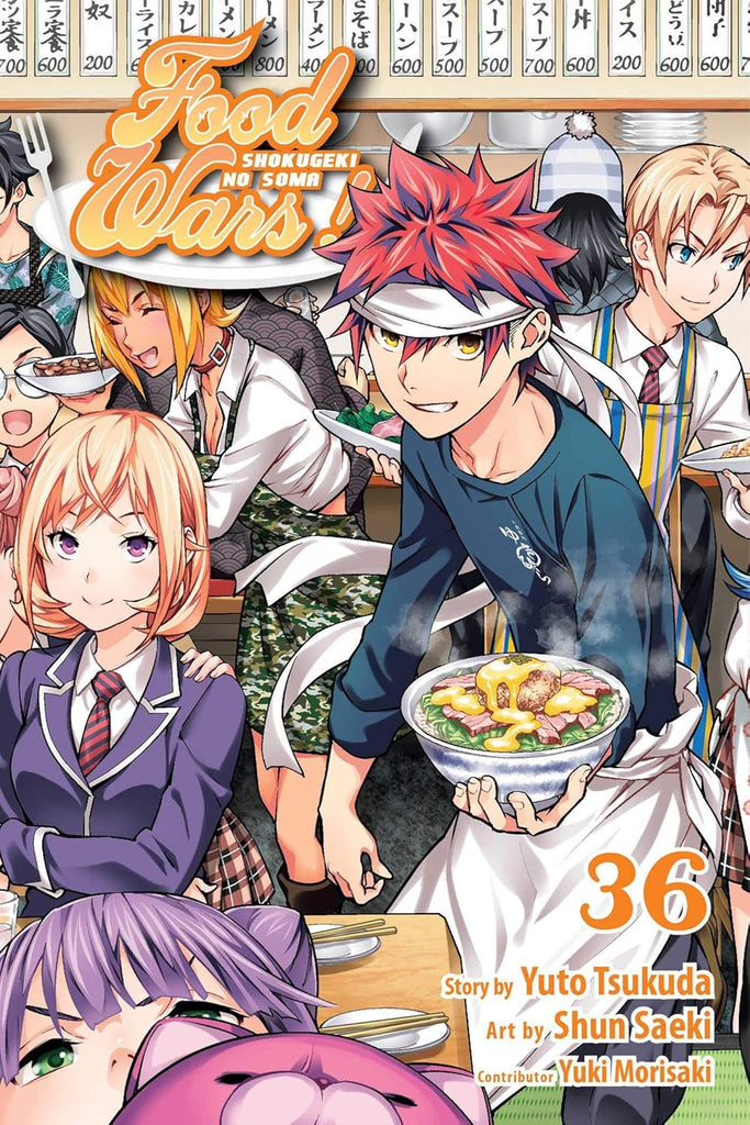 Food Wars! Shokugeki no Soma, Vol. 36
