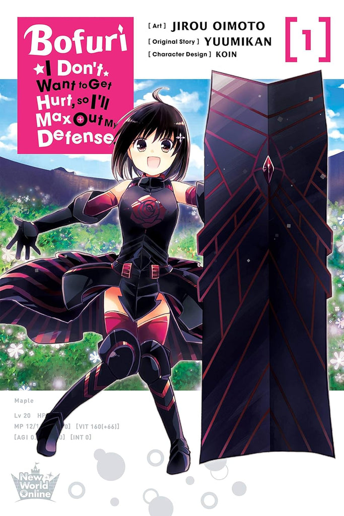 Bofuri I Don't Want to Get Hurt, so I'll Max Out My Defense., Vol. 1 (manga)