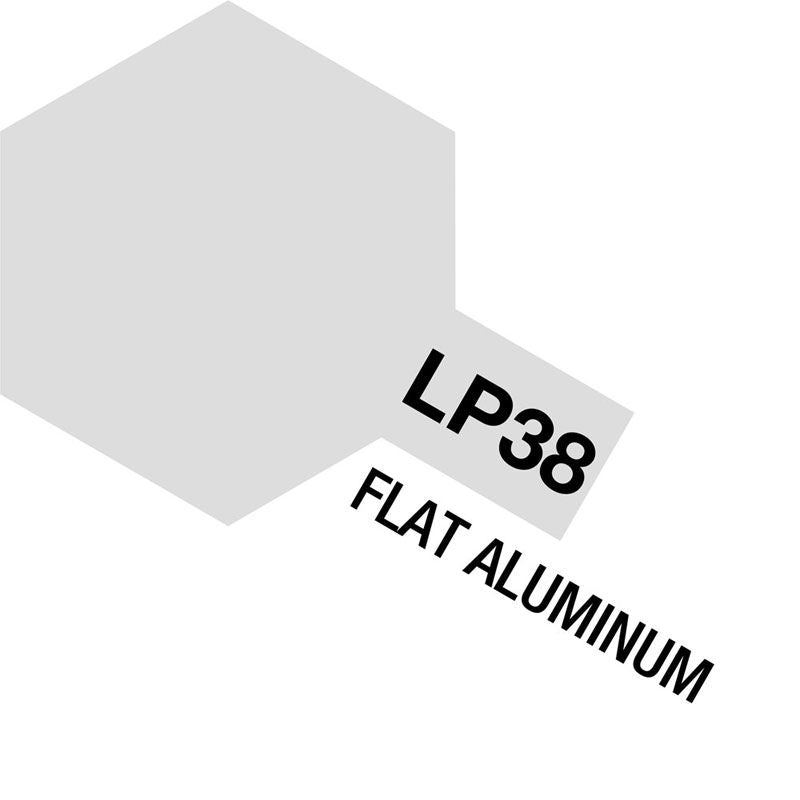 Tamiya - 82138 - LP-38 Flat Aluminium Lacquer 10ml