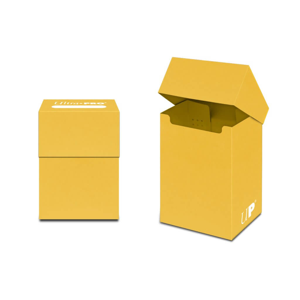 Ultra Pro Deck Box - Solid Yellow -