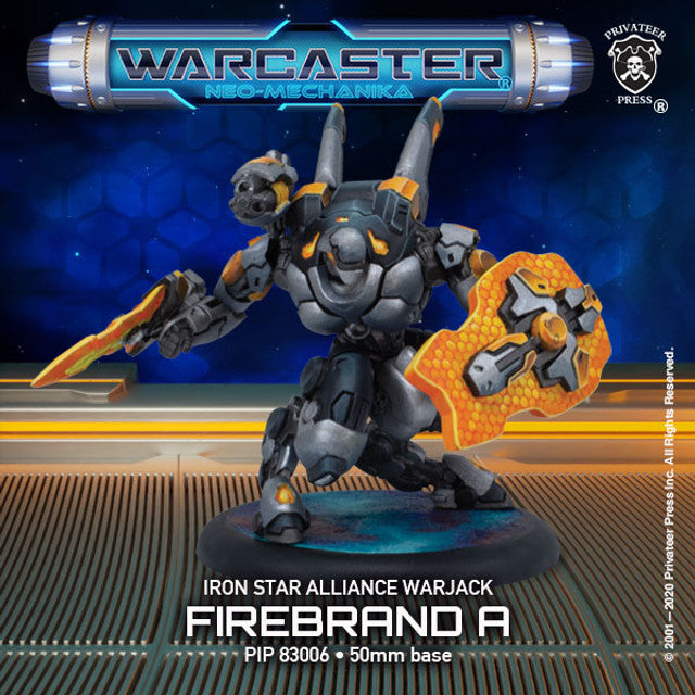 Warcaster: Iron Star Alliance - Firebrand A Light Warjack (metal) - PIP83006