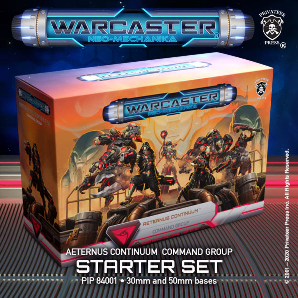 Warcaster: Aeternus Continuum - Command Group Starter Set