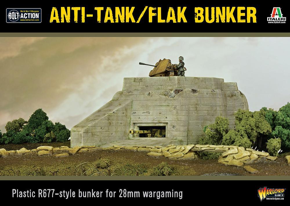 Bolt Action - Terrain - Anti-Tank / Flak Bunker