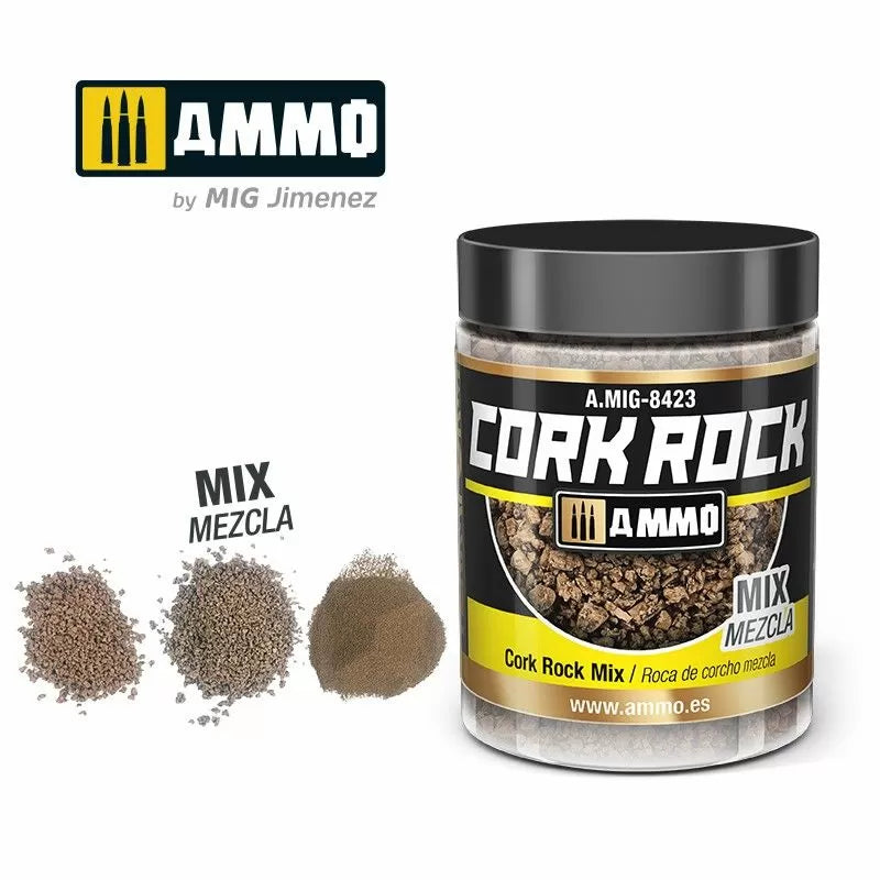 Ammo by MIG - 8423 - Dioramas - Terraform Cork Rock - Mox 100ml