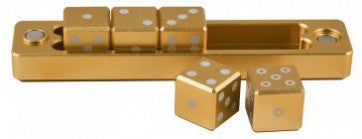 Ultra Pro Gravity Dice Precision 5x D6 Dice Set - Gold - 84767