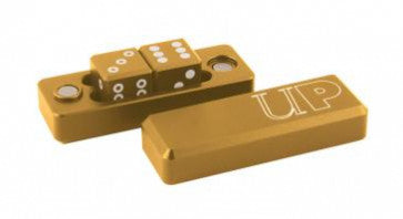 Ultra Pro Gravity Dice Precision 2x D6 Dice Set - Gold - 84808