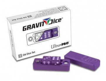 Ultra Pro Gravity Dice Precision 2x D6 Dice Set - Royal - 84873
