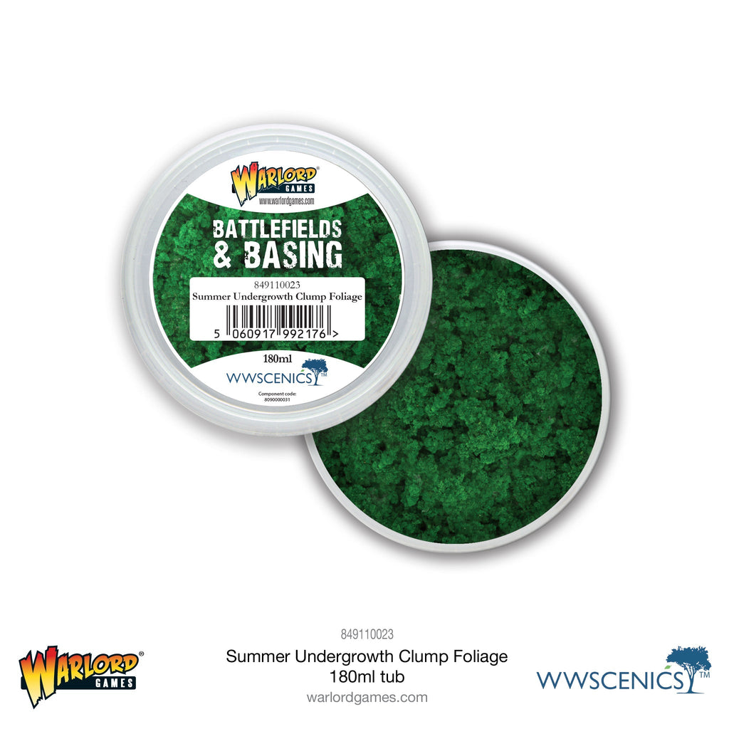 Warlord Games - Battlefields & Basing: Summer Undergrowth Clump Foliage (180ml) - 849110023