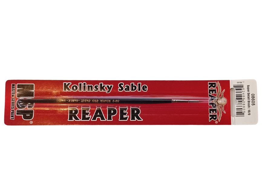 Reaper: Brushes: Super Detail Kolinsky Sable Brush (10/0 Round)