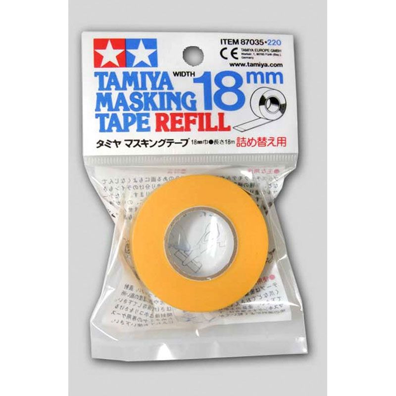 Tamiya - 87035 - Masking Tape (No Dispenser) - 18mm Width
