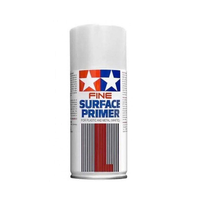 Tamiya - 87044 - Fine Surface Primer (L) Spray - White 180ml