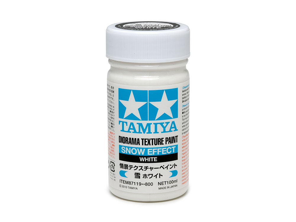 Tamiya - 87119 - Diorama Texture Paint (Snow Effect, White) 100ml