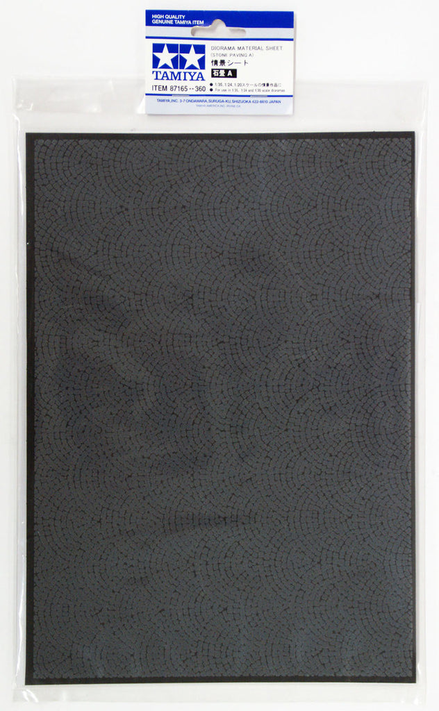 Tamiya Diorama Sheet (Stone Paving A) - 87165