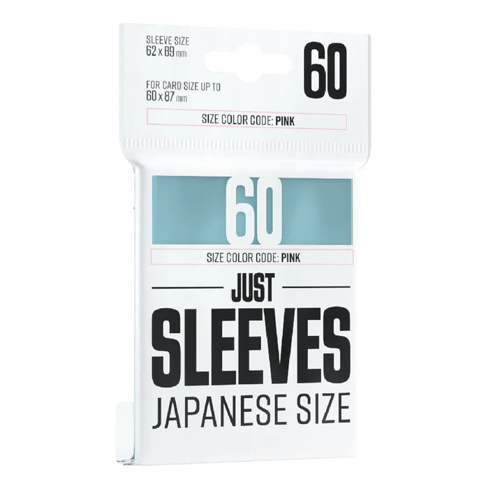 Gamegenic Just Sleeves Japanese Size Clear