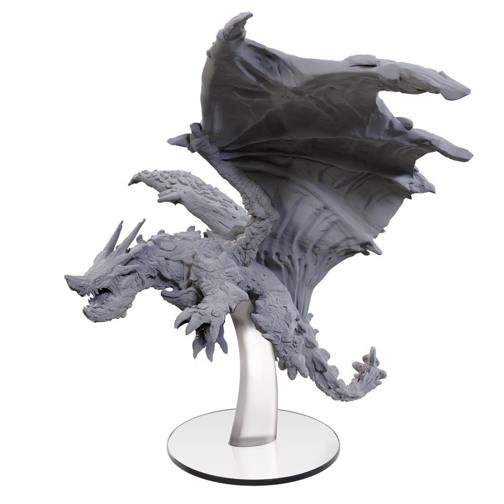 Pathfinder Battles - Unpainted Adult Adamantine Dragon Boxed Miniature
