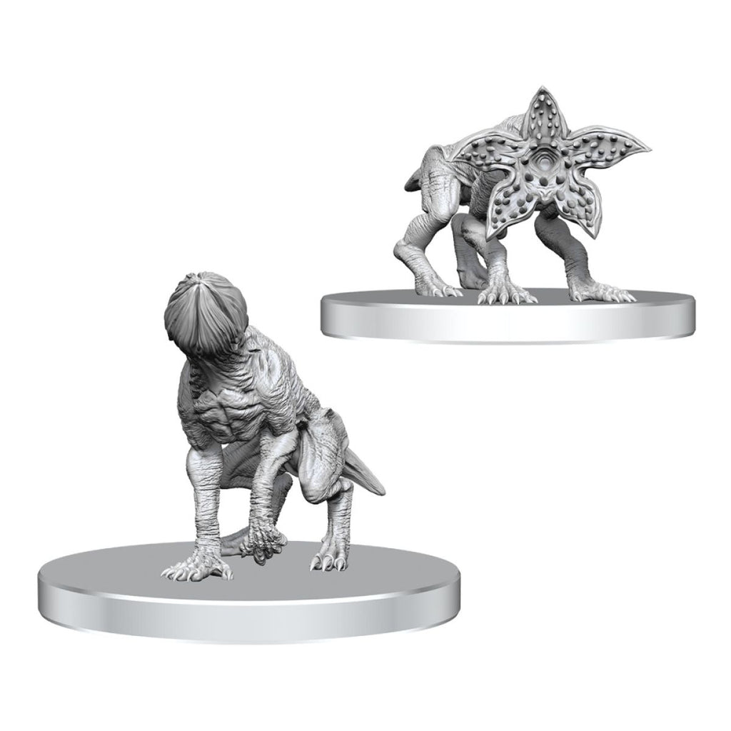 Stranger Things Unpainted Miniatures: Demodogs