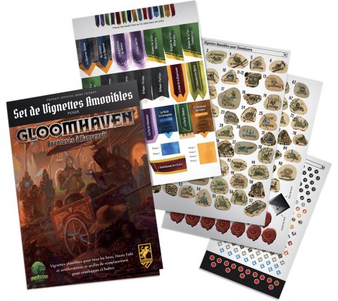 Gloomhaven: Removable Sticker Set