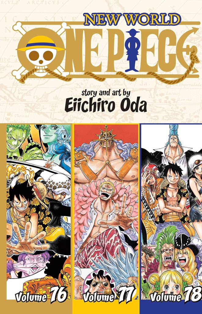 One Piece Vol. 76-77-78 New World (Omnibus Edition Vol. 26)