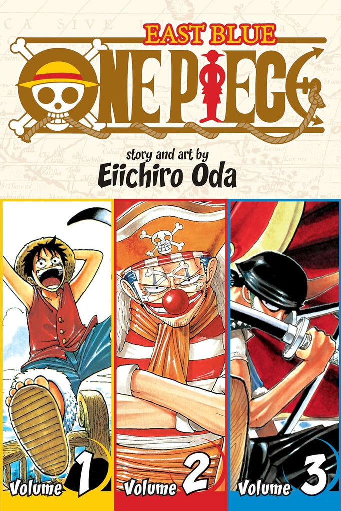 One Piece Vol. 1-2-3 East Blue (Omnibus Edition Vol. 1)