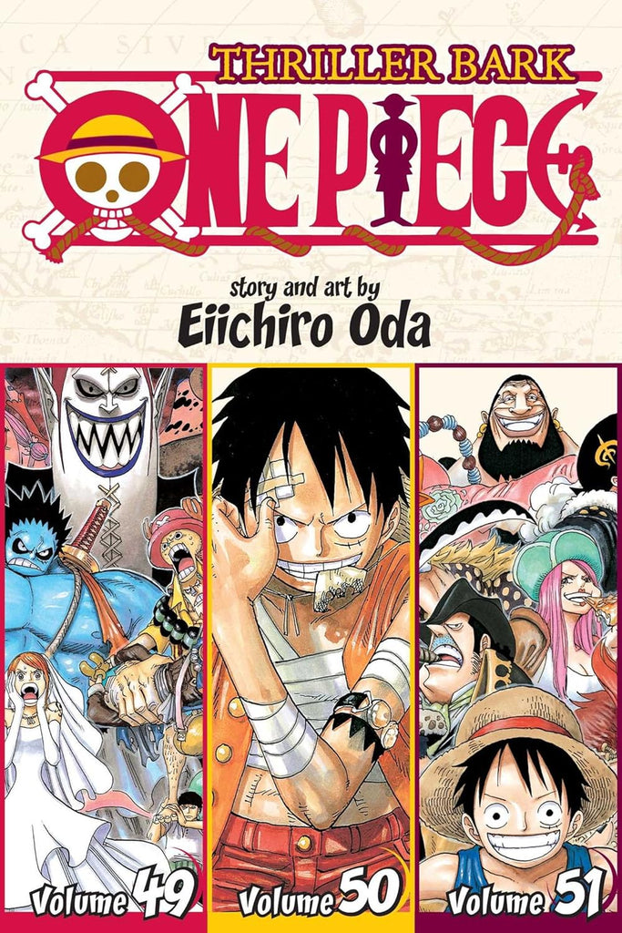 One Piece Vol. 49-50-51 Thriller Bark (Omnibus Edition Vol. 17)