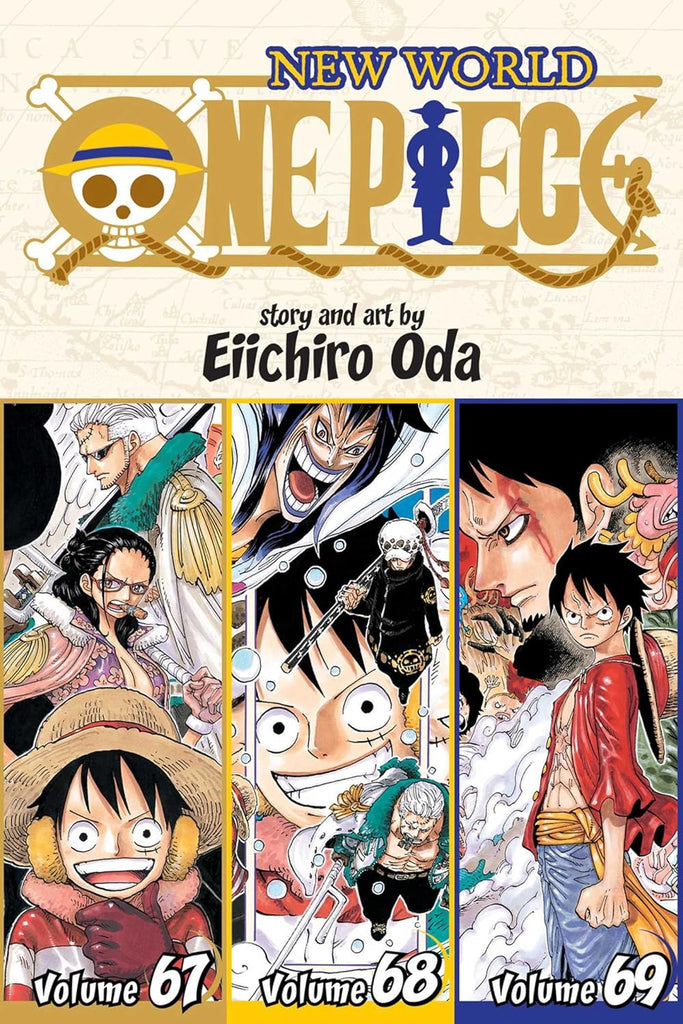 One Piece Vol. 67-68-69 New World (Omnibus Edition Vol. 23)