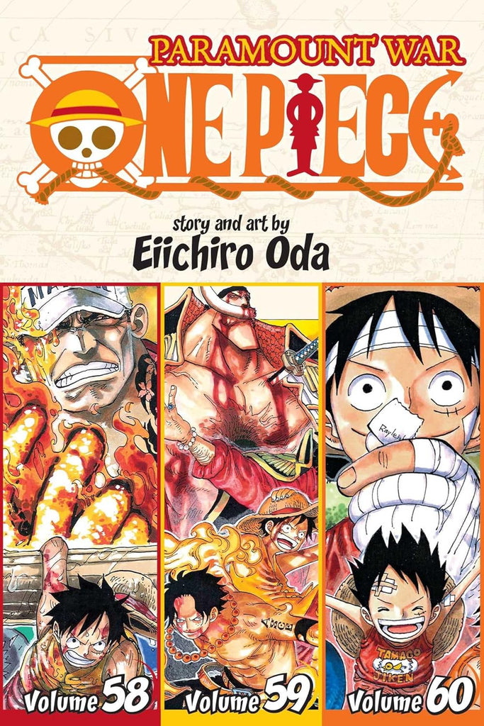 One Piece Vol. 58-59-60 Paramount War (Omnibus Edition Vol. 20)