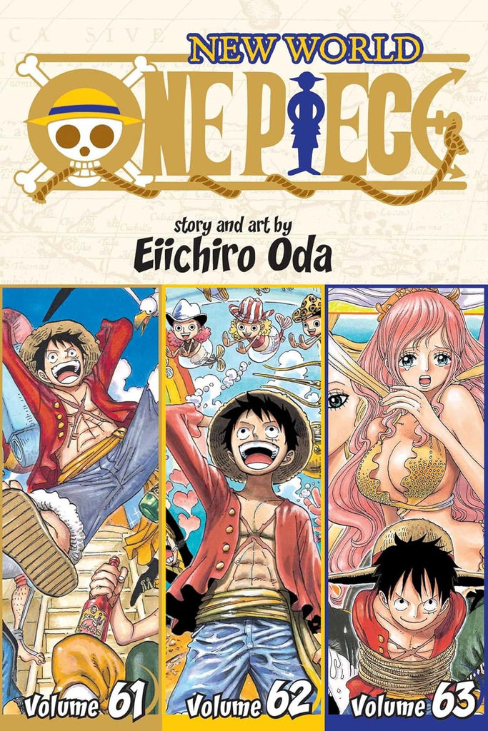 One Piece Vol. 61-62-63 New World (Omnibus Edition Vol. 21)