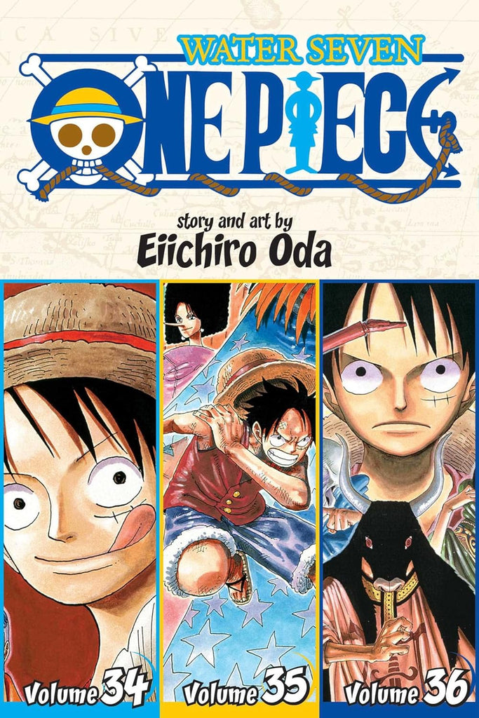 One Piece Vol. 34-35-36 Water Seven (Omnibus Edition Vol. 12)