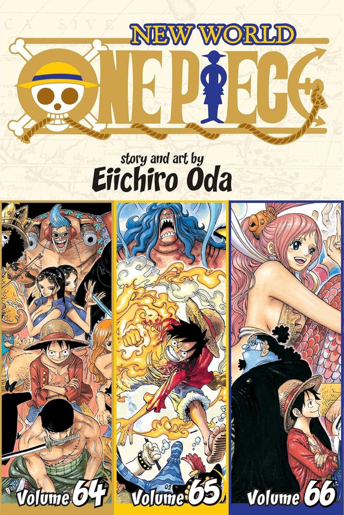 One Piece Vol. 64-65-66 New World (Omnibus Edition Vol. 22)