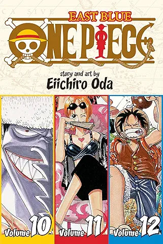 One Piece Vol. 10-11-12 East Blue (Omnibus Edition Vol. 4)