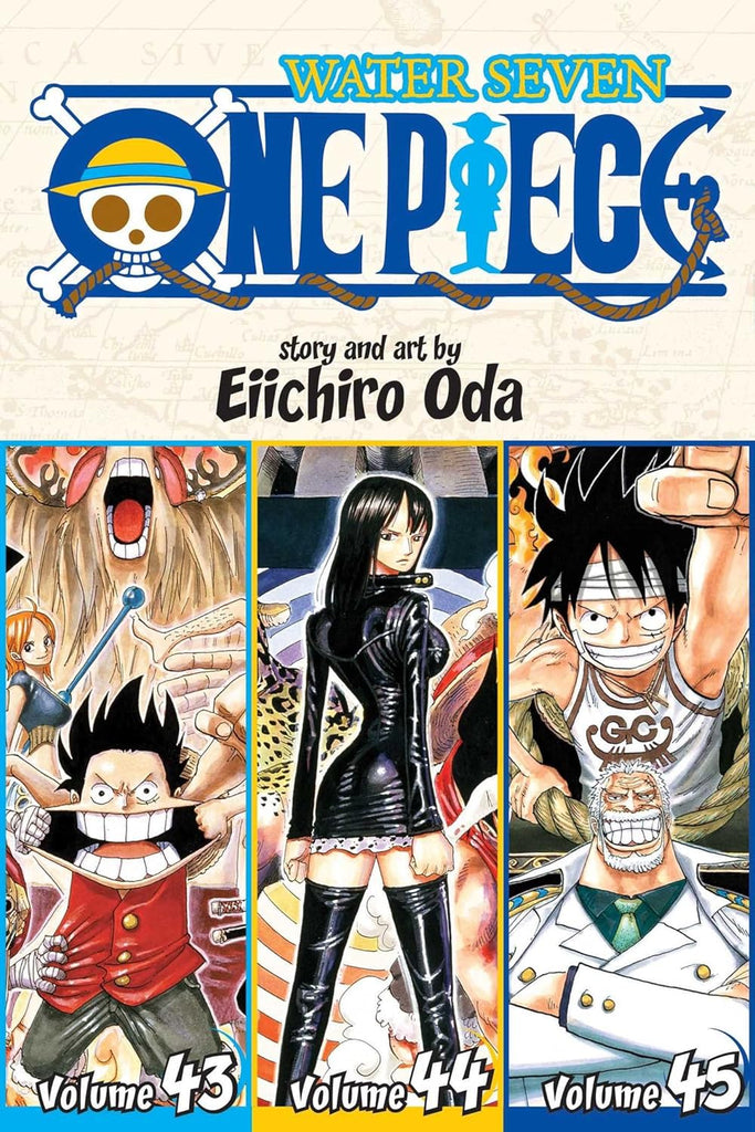 One Piece Vol. 43-44-45 Water Seven (Omnibus Edition Vol. 15)