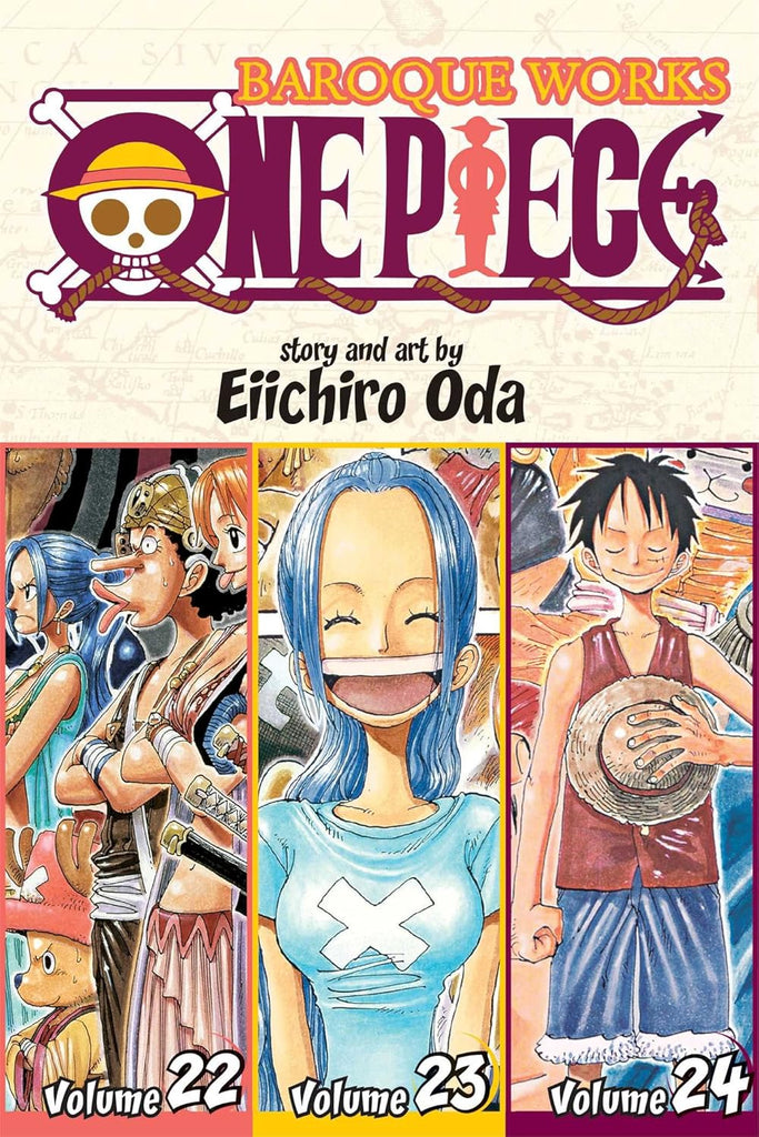 One Piece Vol. 22-23-24 Baroque Works (Omnibus Edition Vol. 8)