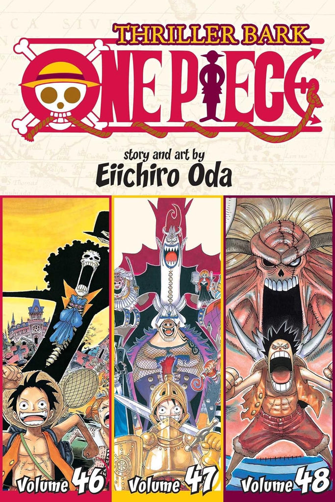 One Piece Vol. 46-47-48 Thriller Bark (Omnibus Edition Vol. 16)