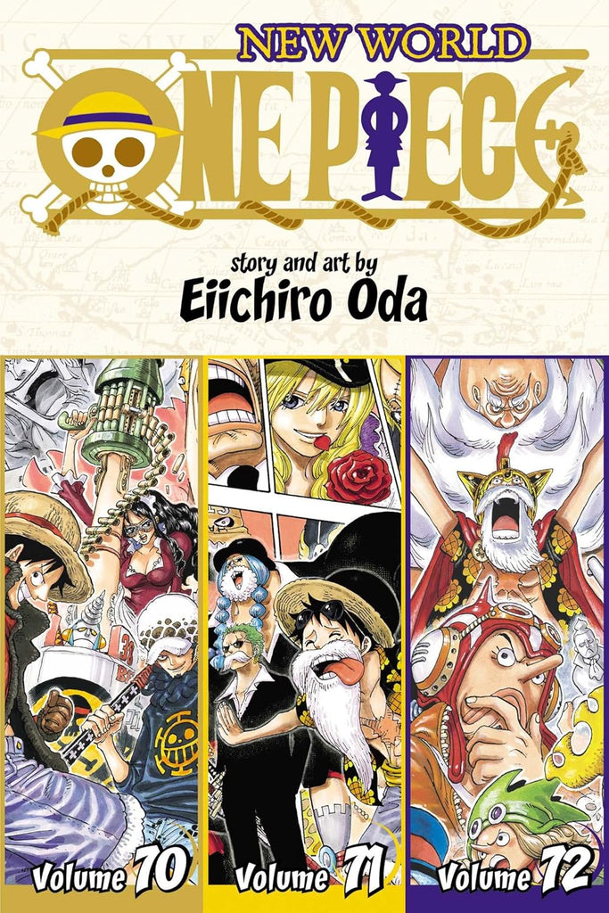 One Piece Vol. 70-71-72 New World (Omnibus Edition Vol. 24)