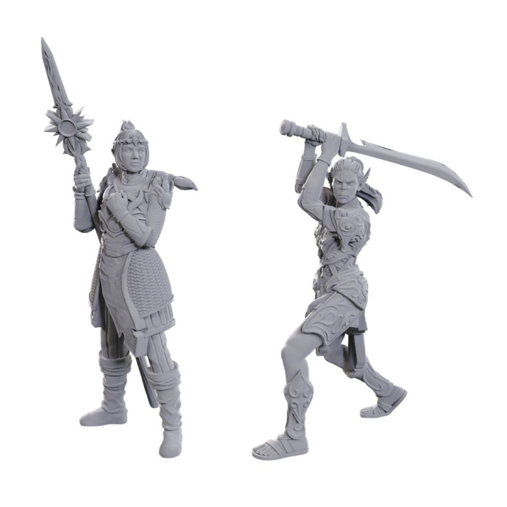 D&D - Nolzurs Marvelous Unpainted Miniatures - Special Edition – Baldur's Gate 3: Lae'zel & Shadowheart