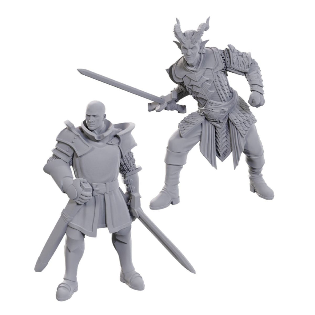 D&D - Nolzurs Marvelous Unpainted Miniatures - Special Edition – Baldur's Gate 3: Ulder Ravengard & Zevlor
