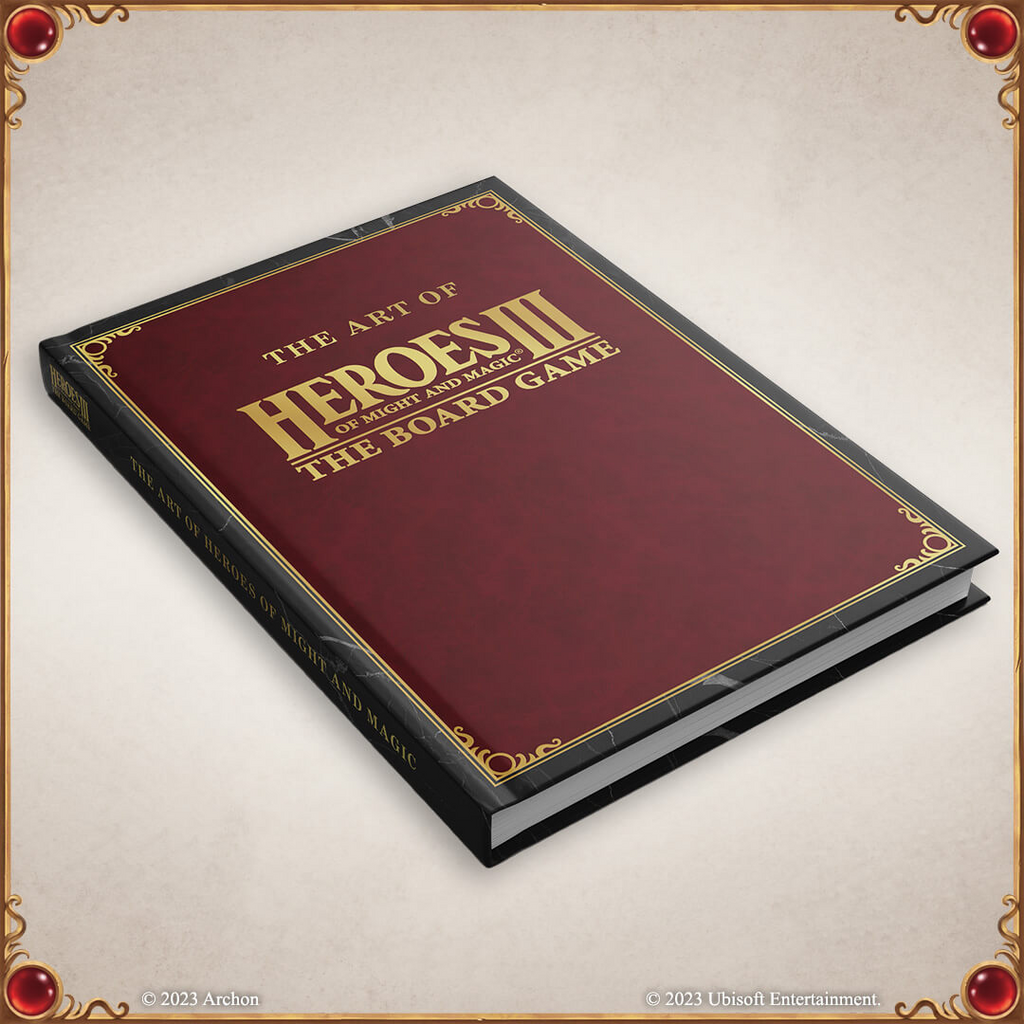 Heroes Of Might & Magic III: The Board Game Art Book (ENGLISH ONLY)