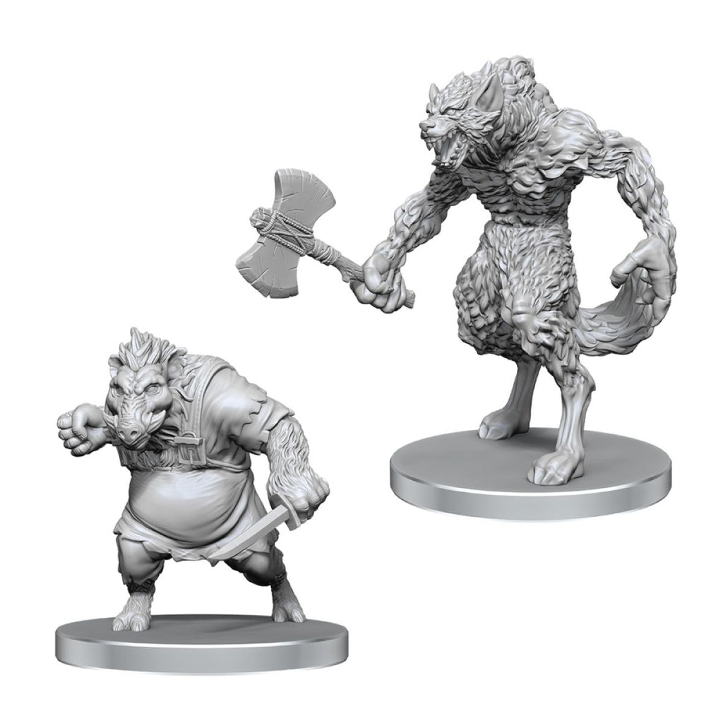 Pathfinder Battles Deep Cuts: Werewolf & Wereboar