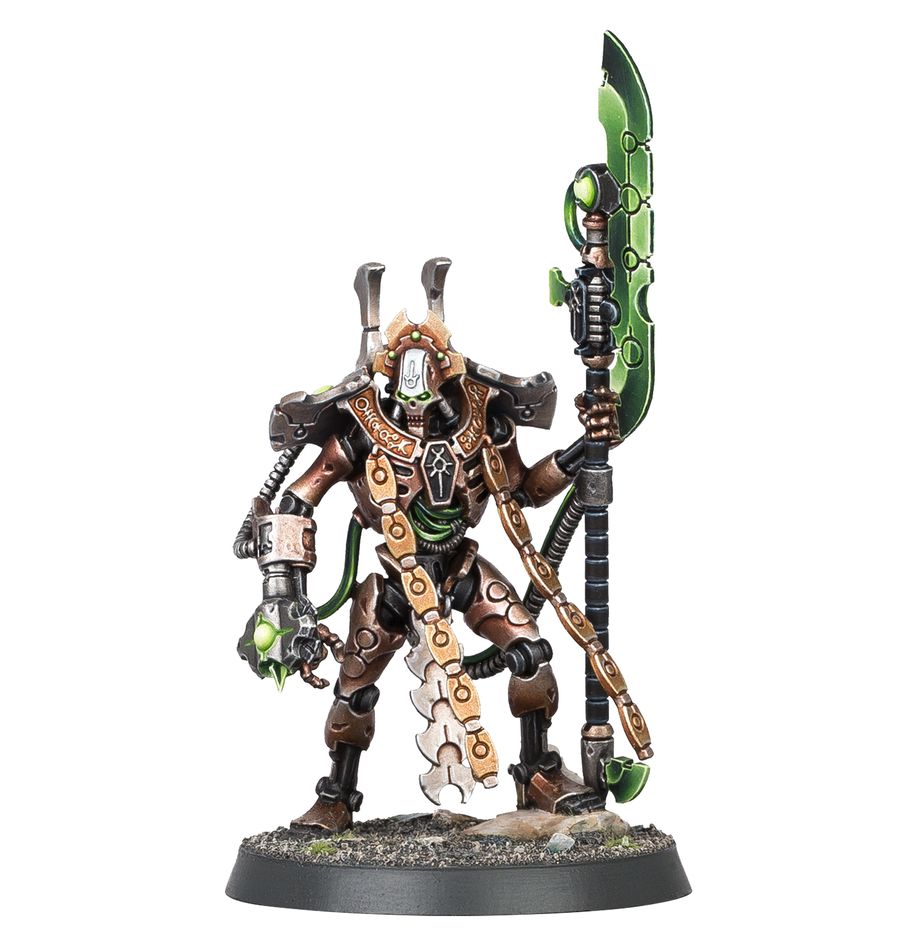 Necrons: Overlord with Tachyon Arrow