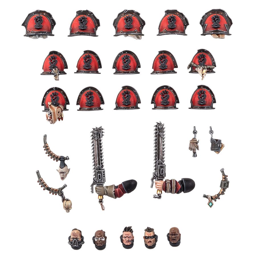 Warhammer 40,000: Red Corsairs Upgrades and Transfers