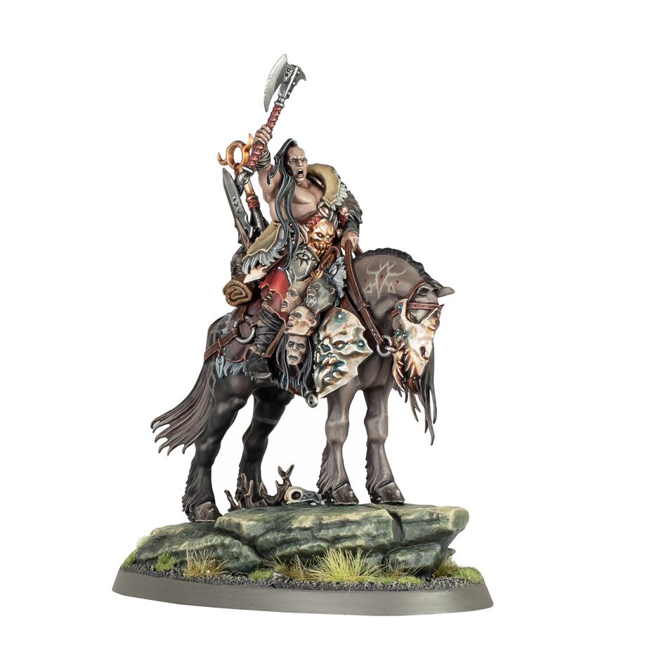 Slaves to Darkness: Darkoath Chieftain on Warsteed