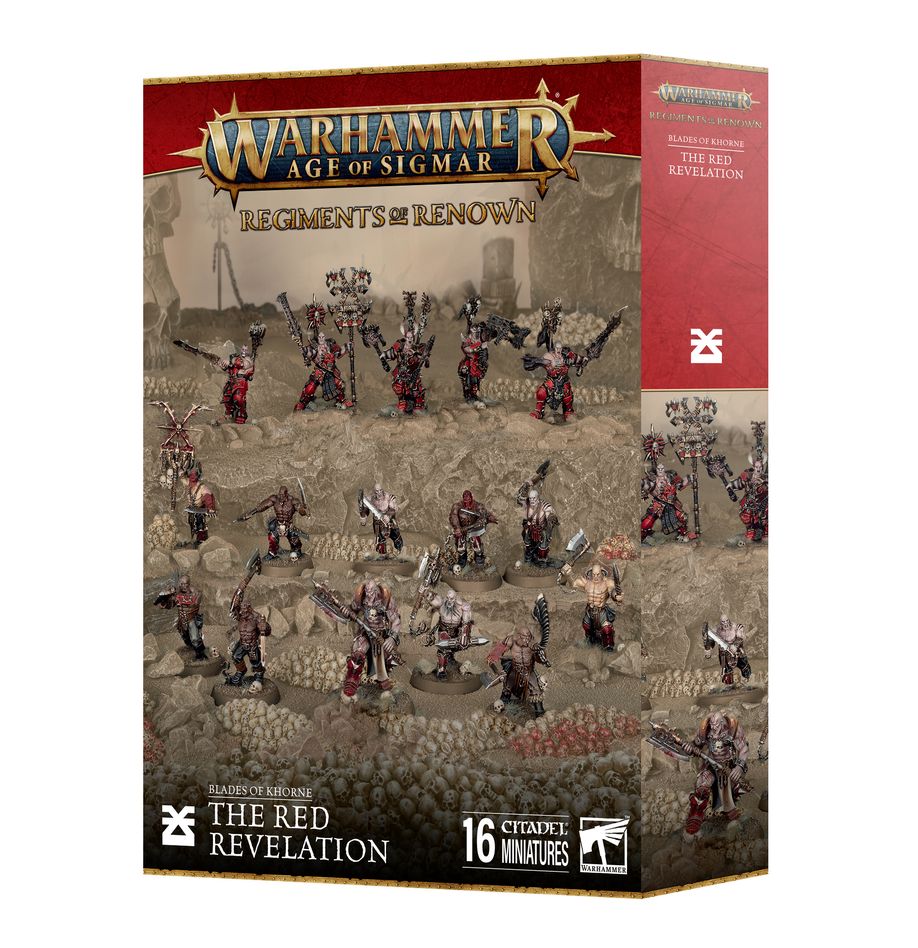 Blades of Khorne – Regiment of Renown: The Red Revelation