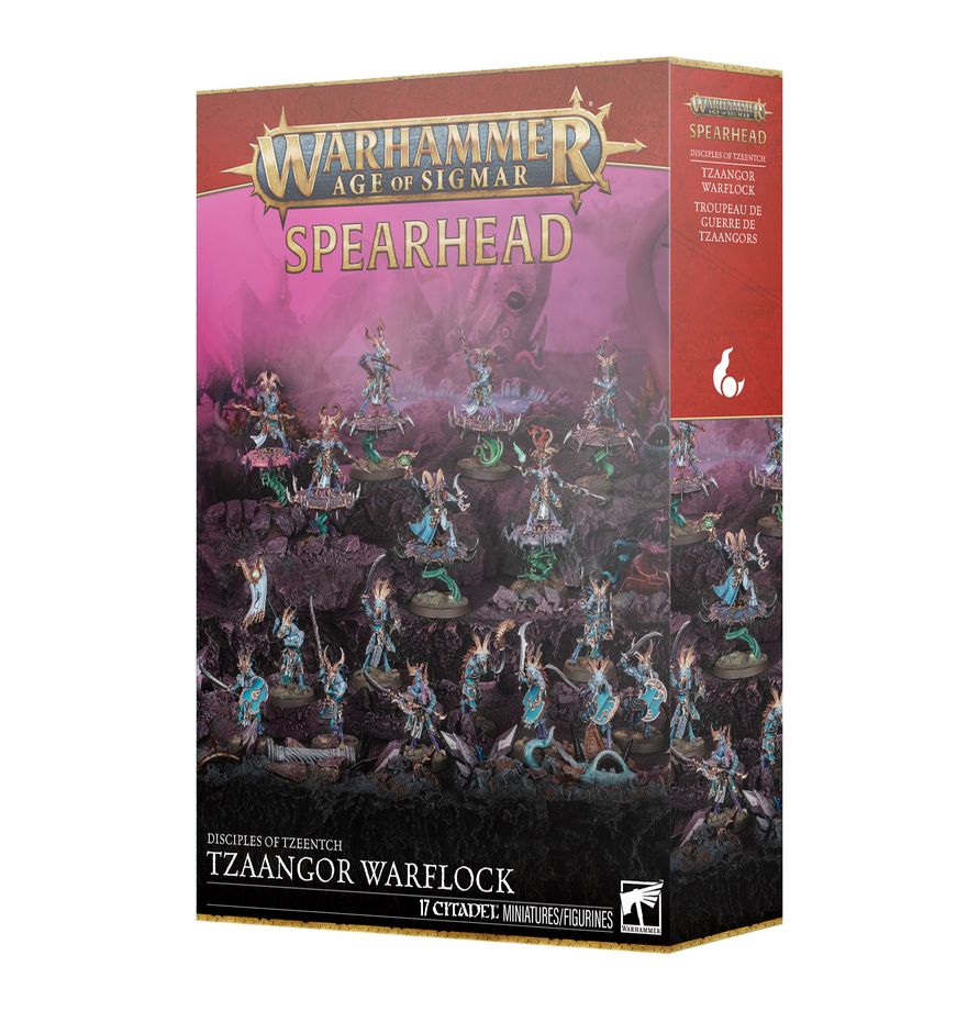 Disciples of Tzeentch Spearhead: Tzaangor Warflock